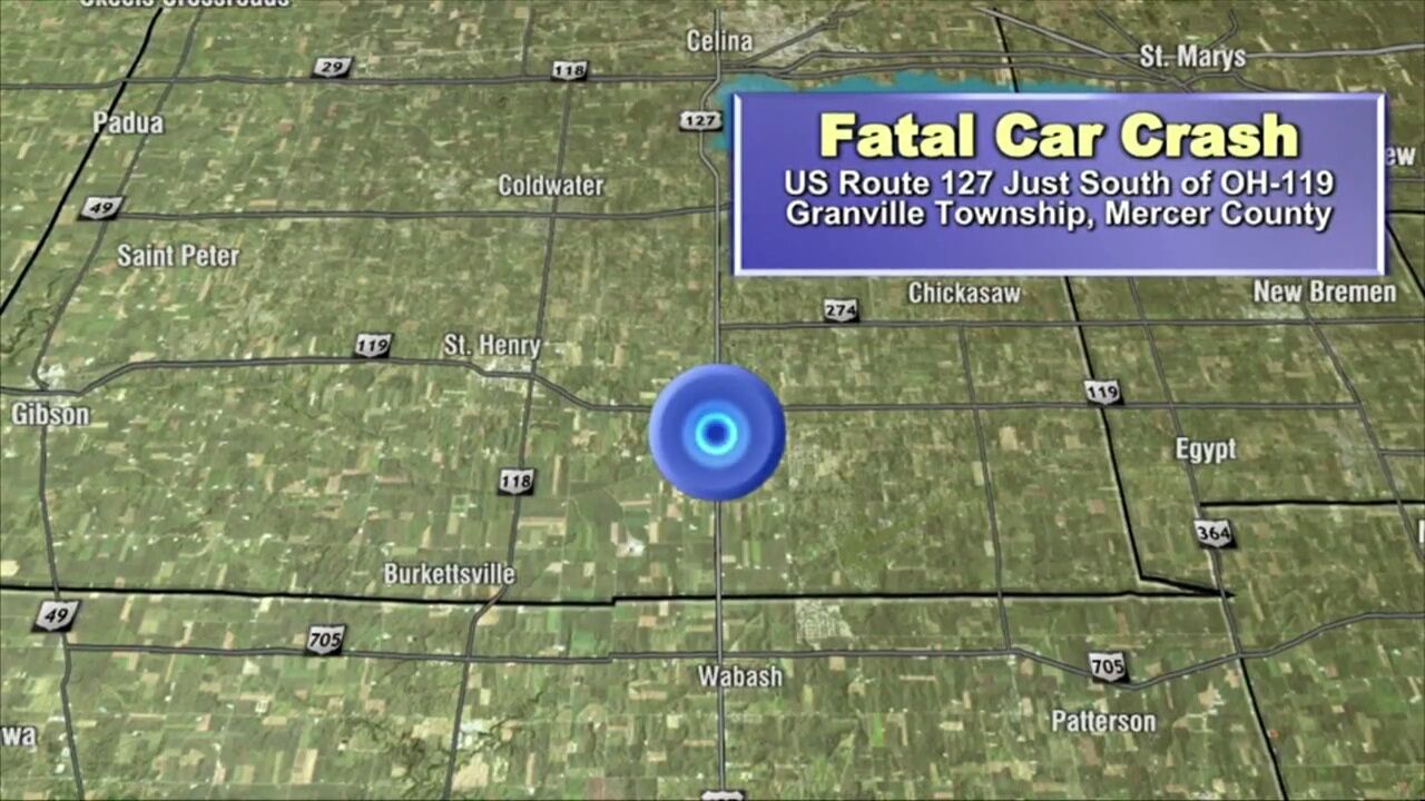 Man killed in crash on U.S. Route 127 in Mercer County